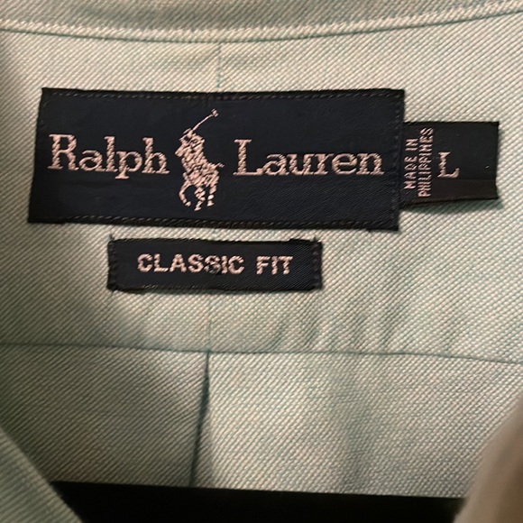 Ralph Lauren Men’s Classic Fit Button Front Shirt - Picture 3 of 4